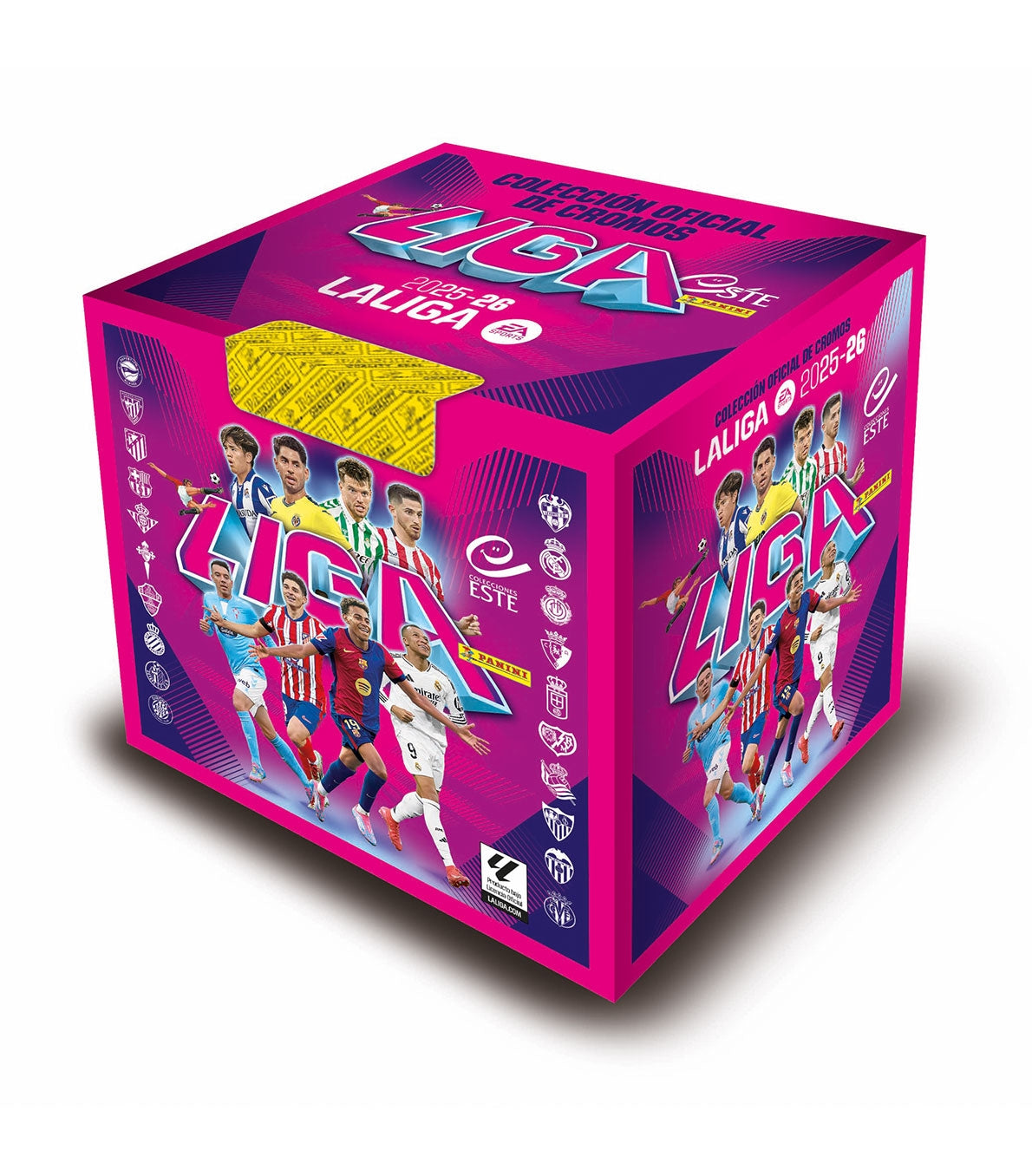 Caja 50 Sobres La Liga 2025/26 de Panini Cromos (2ª edición)