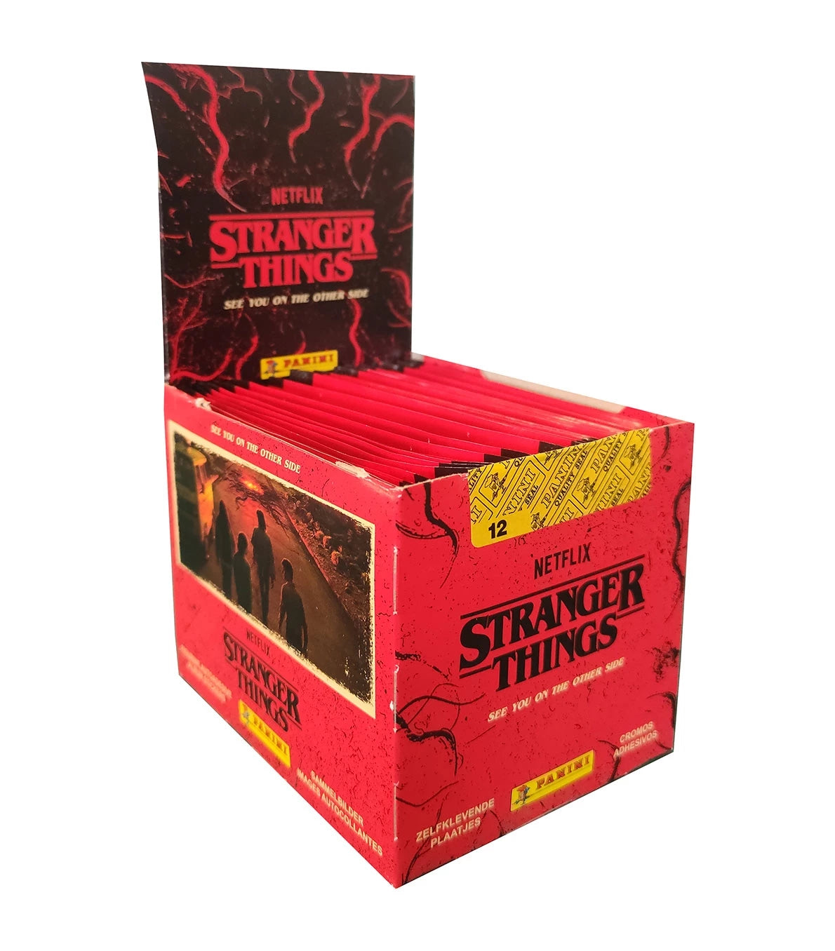 Álbum Stranger Things (Álbum + 4 Sobres)+ Caja 36 Sobres - Panini Cromos