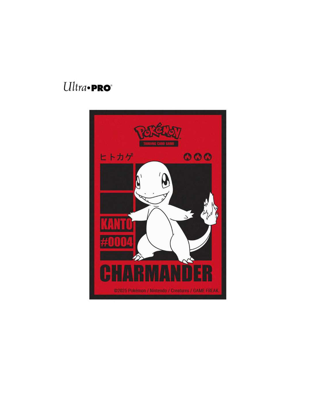 Fundas Pokemon Charmander (63,5x91mm) (65) Ultra Pro