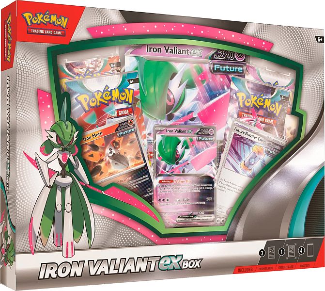 Pokemon ex Box: Iron Valiant ex (2023)