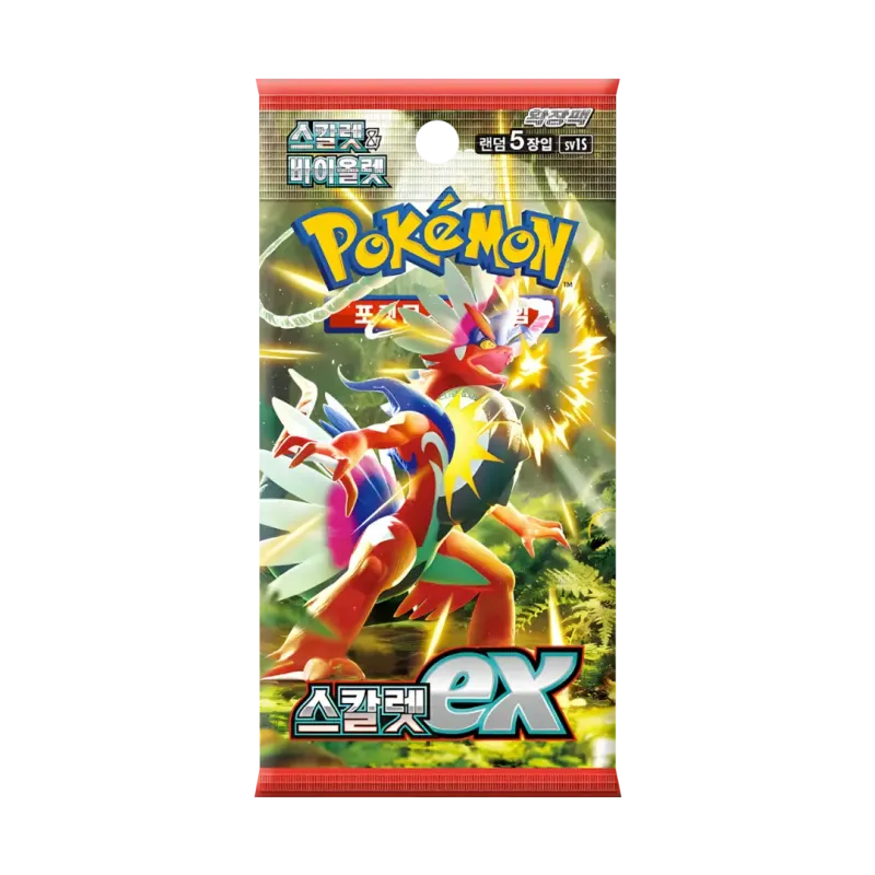 Pokémon TCG: Scarlet ex - Display (KOR) - SOBRE