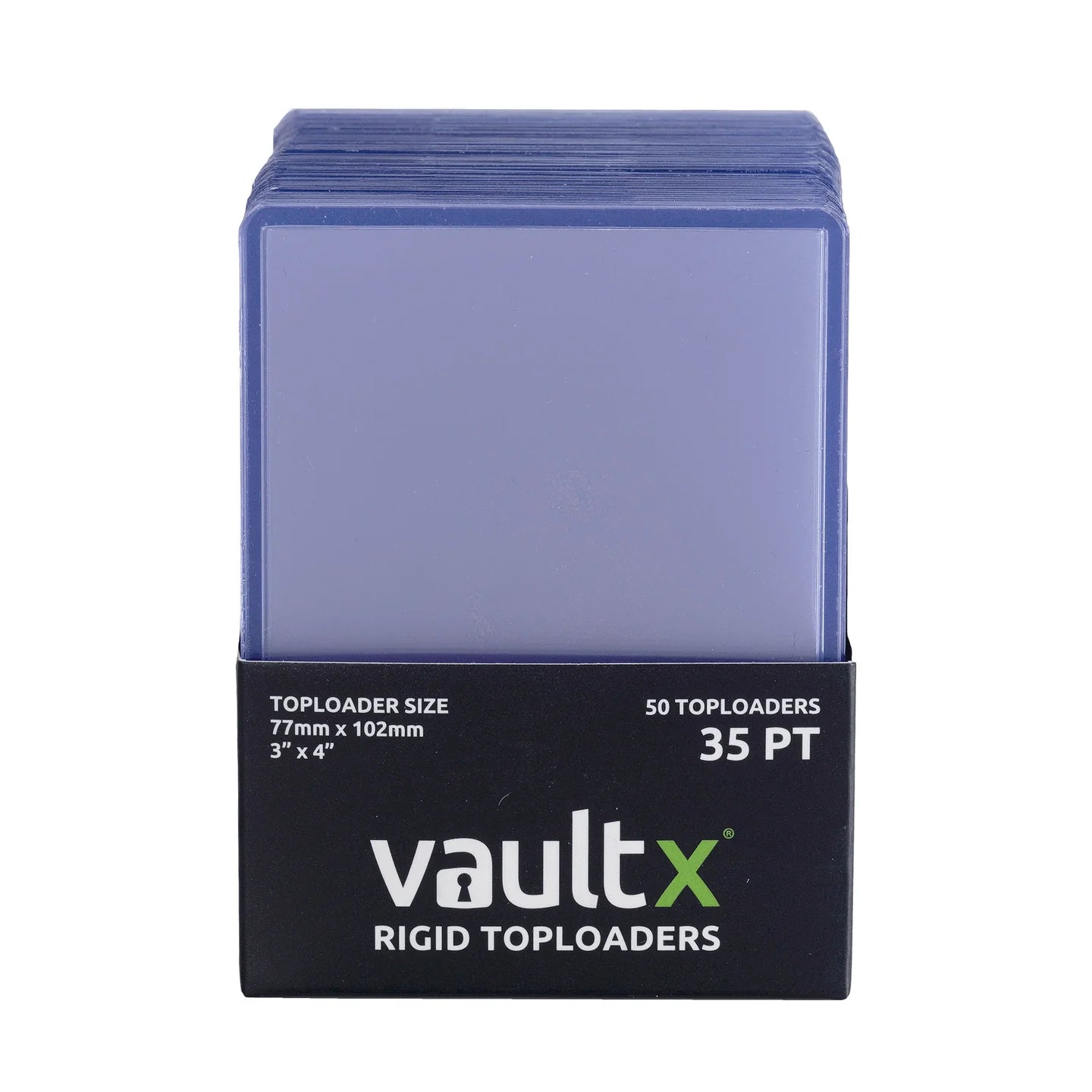 Vault X Toploaders 35pt para Cartas Coleccionables (Paquete de 50)