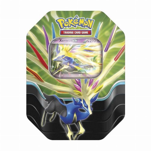 Lata Azure Legends Tins: Xerneas ex Tin - Inglés