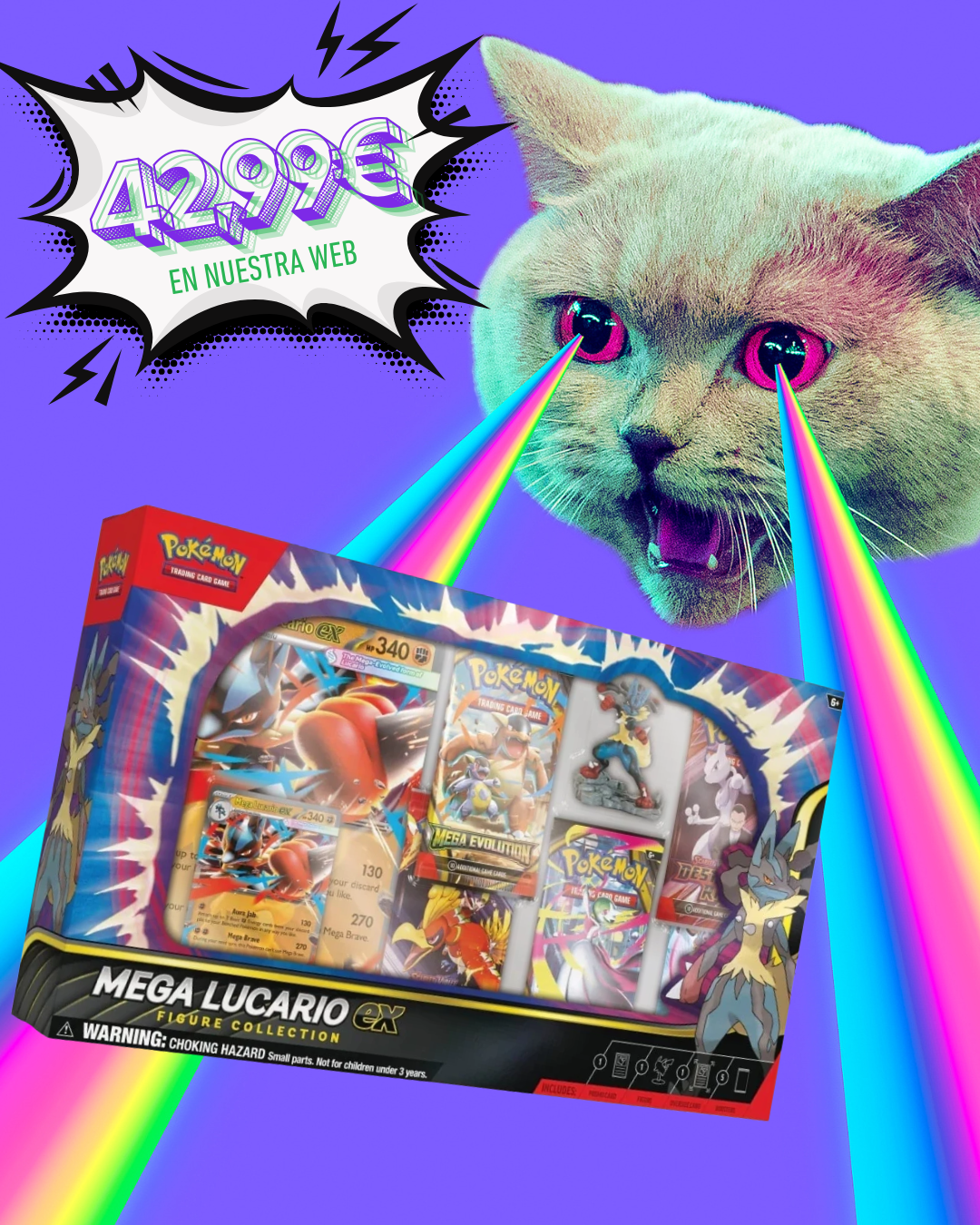 Caja Mega-Lucario ex Box | Español |