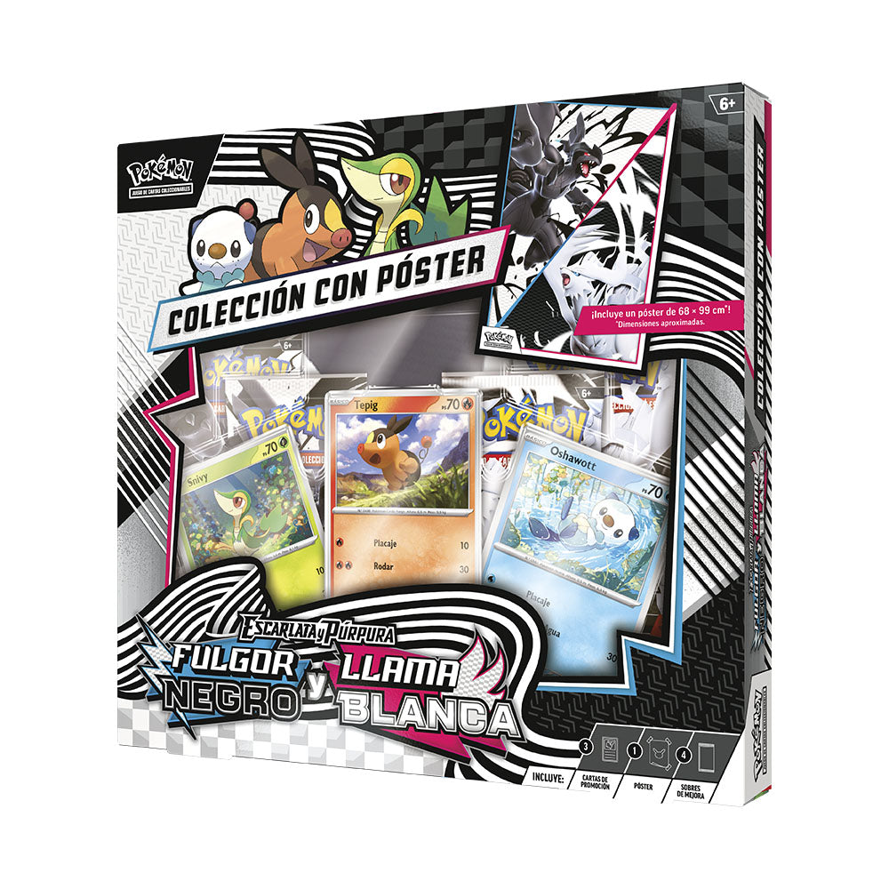 Caja con póster de "Black Bolt & White Flare"
