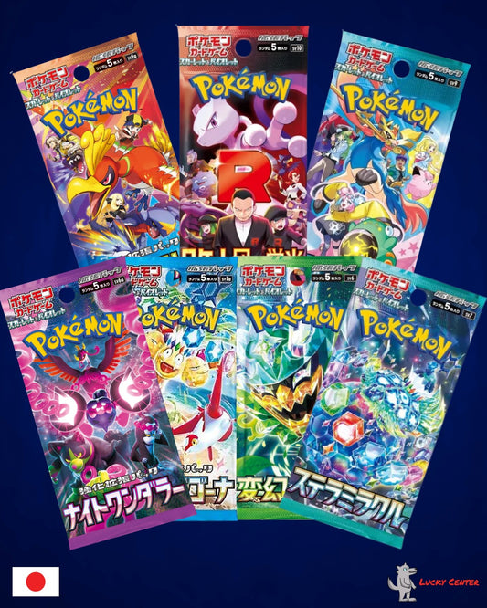 Mystery Pack 5 Sobres Pokemon - Japonés