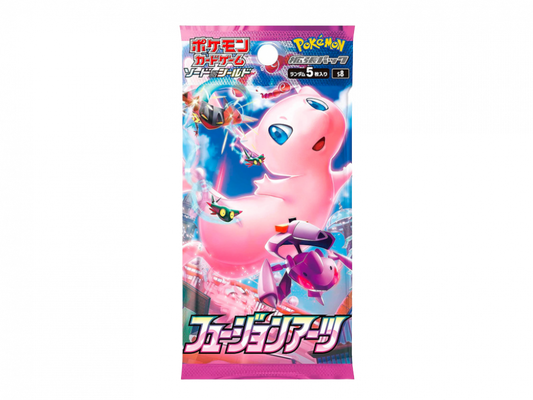 BOOSTER POKEMON S8 FUSION ARTS - SOBRE KOREANO