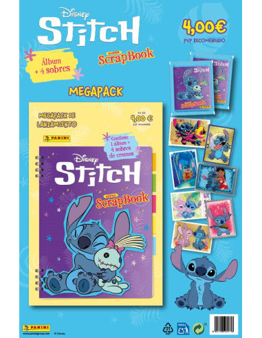 Megapack Stitch 2025 (2) (Álbum + 4 Sobres)