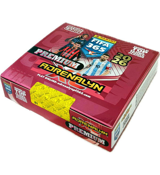 SOBRES PREMIUM ADRENALYN PANINI FIFA 365 2026 TC