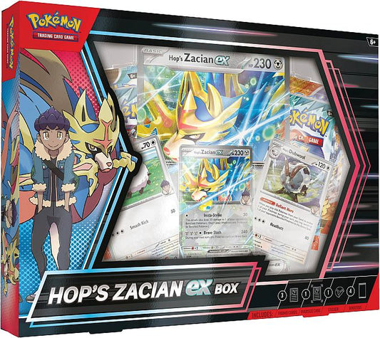 Pack Hop's Zacian ex (2025) - Inglés
